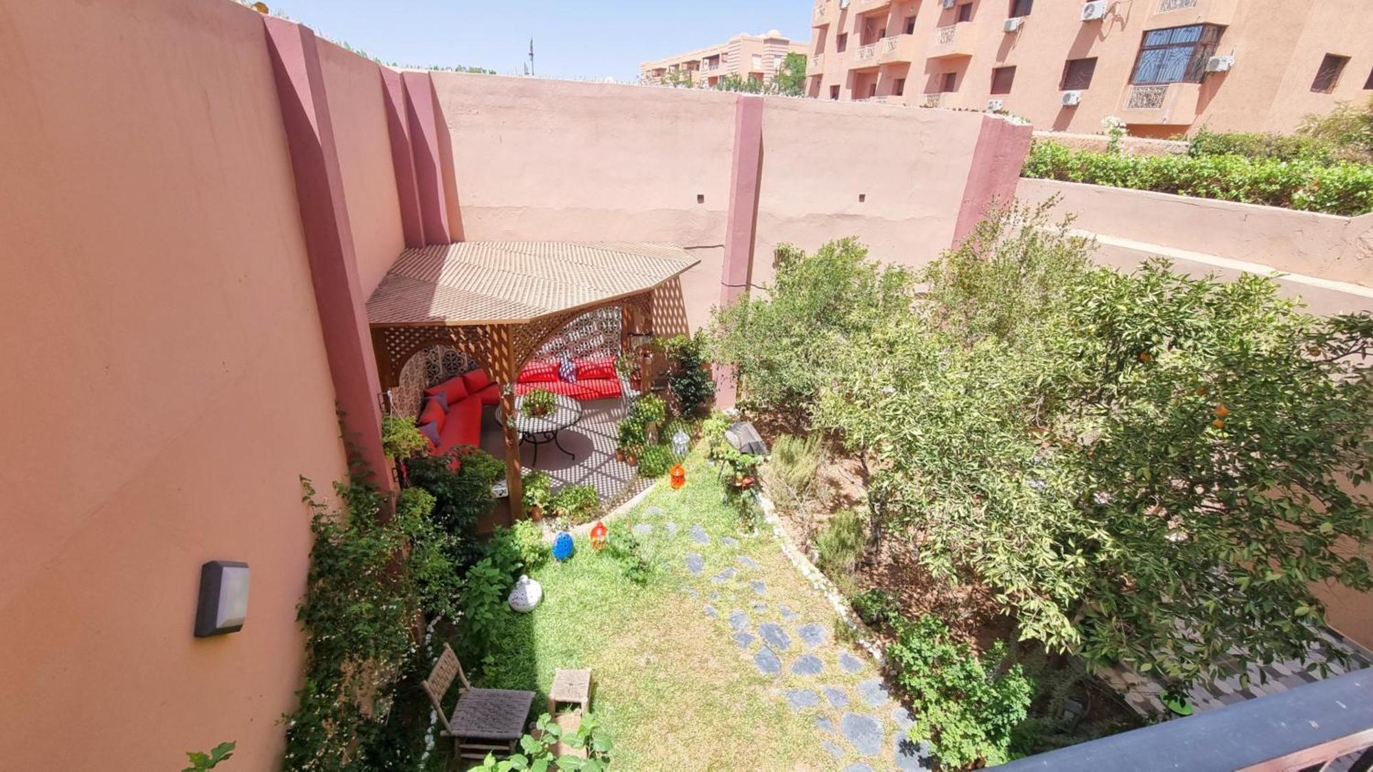 Oranger Family House City Center, Private Large House, Terasse Garden View, Free Parking Marrakesh Exterior photo