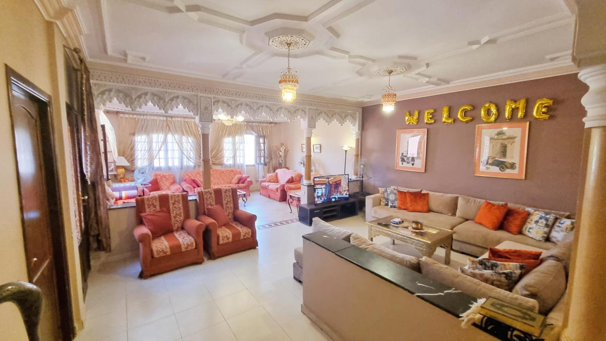 Oranger Family House City Center, Private Large House, Terasse Garden View, Free Parking Marrakesh Exterior photo