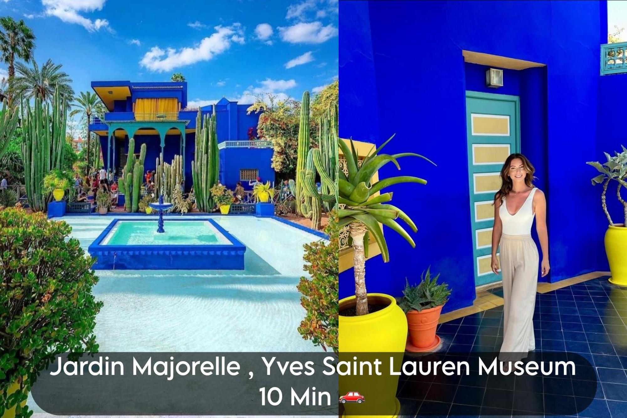 Oranger Family House City Center, Private Large House, Terasse Garden View, Free Parking Marrakesh Exterior photo