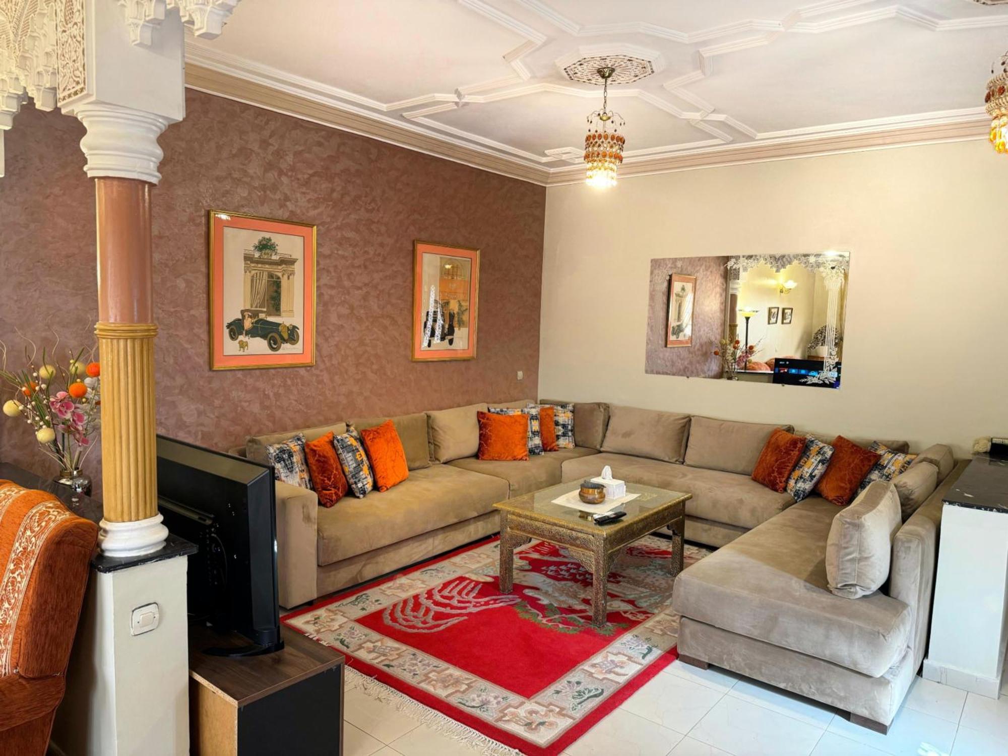 Oranger Family House City Center, Private Large House, Terasse Garden View, Free Parking Marrakesh Exterior photo